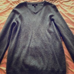 Light blue cashmere sweater